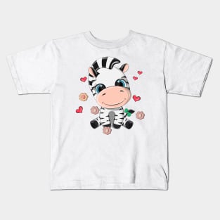 Funny animal with a cute smile Kids T-Shirt